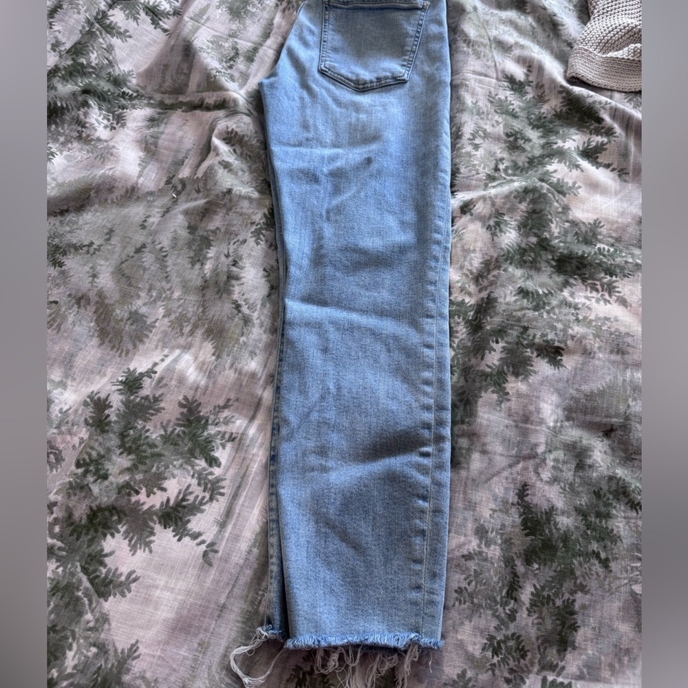 Agolde Blue Skinny Jeans Vintage Style Sz 29 cropped - Picture 4 of 9